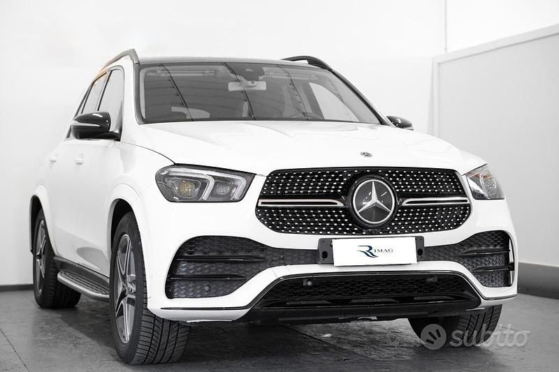 Usata Mercedes GLE300 Premium Plus 245 CV (180 kW) 2020 Bianco Berlina