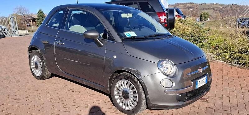 Usata Fiat 500 Lounge 69 CV (50 kW) 2013 Grigio Utilitaria
