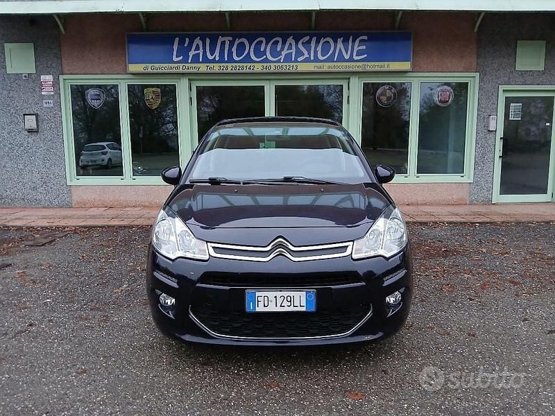 Usata Citroën C3 Exclusive 75 CV (55 kW) 2016 Blu Berlina