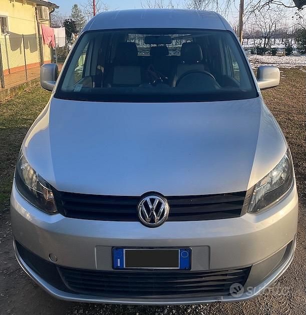 Usata VW Caddy 109 CV (80 kW) 2012 Grigio Monovolume