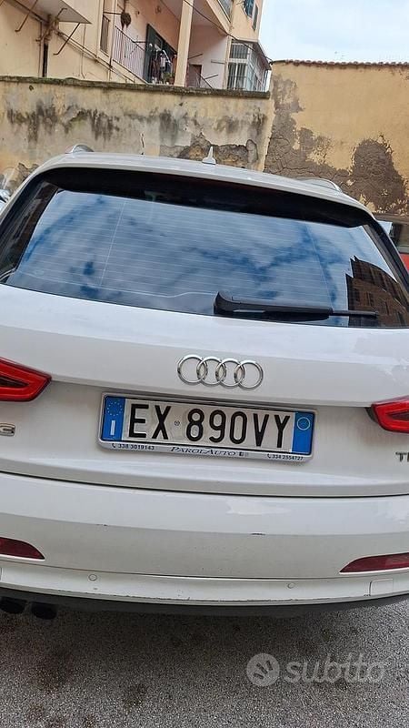 Usata Audi Q3 S-Line 140 CV (102 kW) 2015 Bianco SUV