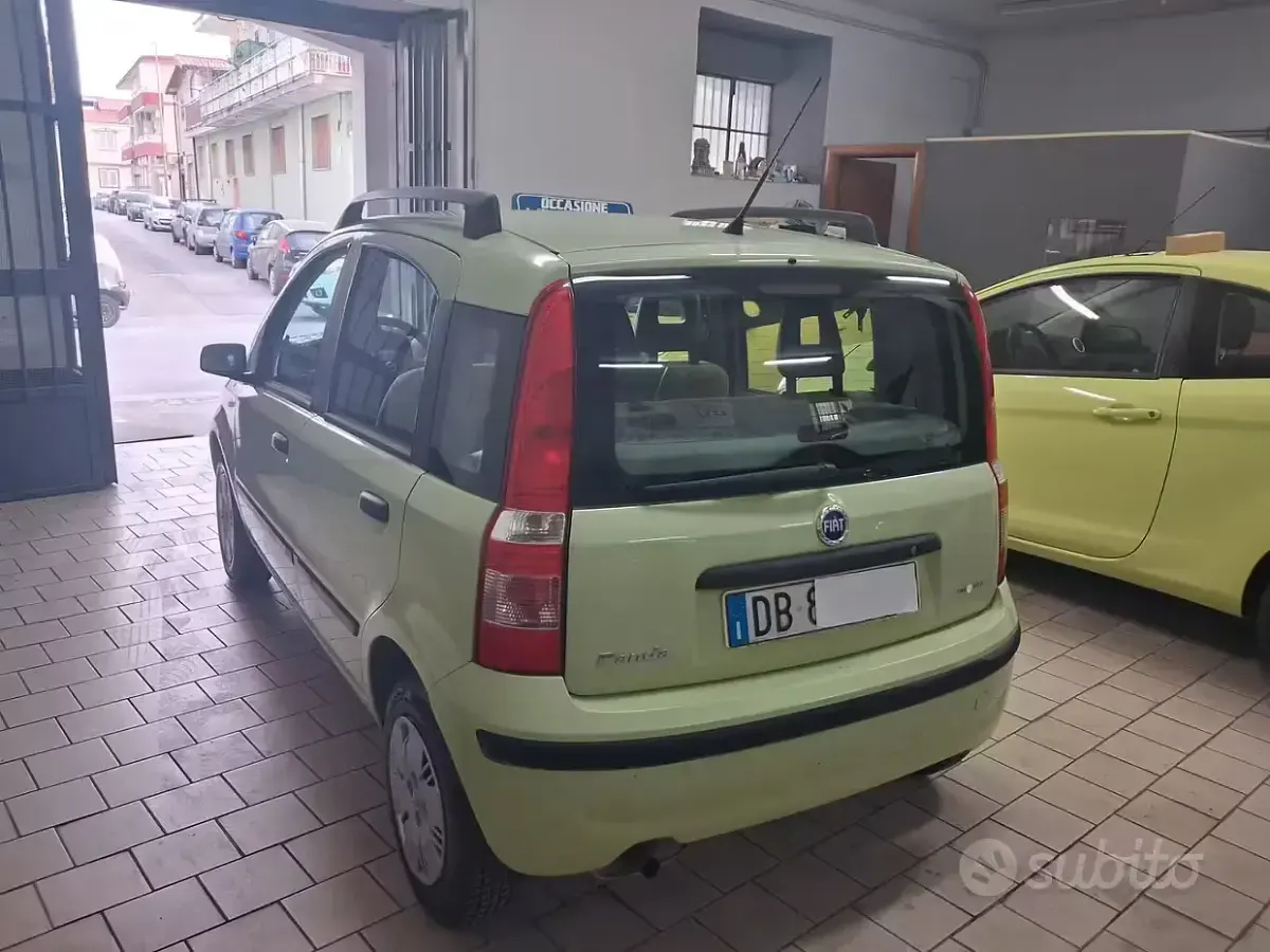 Usata Fiat Panda Dynamic 54 CV (39 kW) 2006 Verde Utilitaria