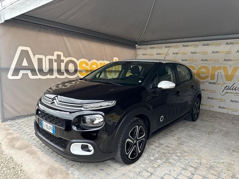 Usata Citroën C3 PureTech 82 CV (60 kW) 2017 Nero Berlina