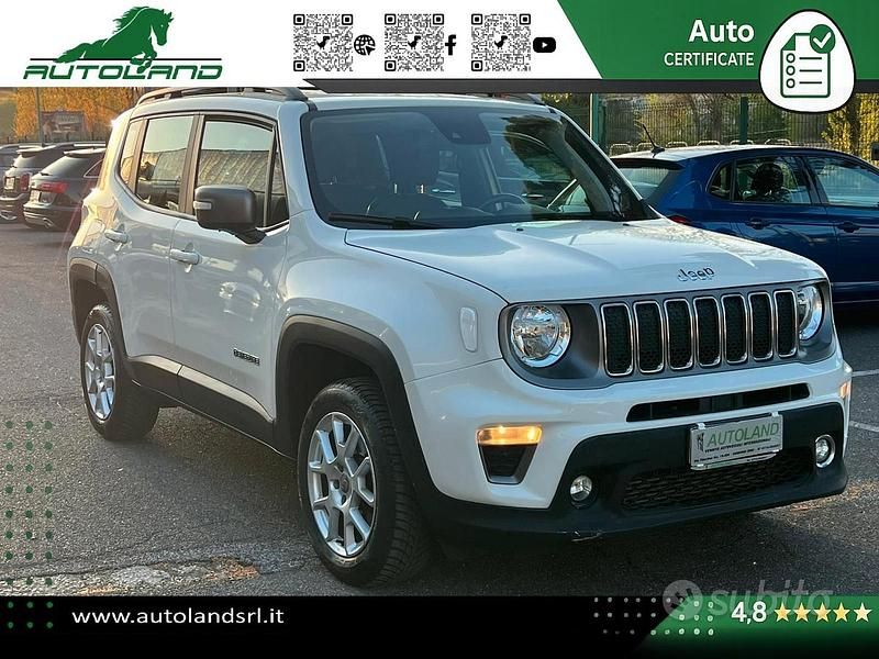 Usata Jeep Renegade Limited 140 CV (102 kW) 2019 Bianco SUV