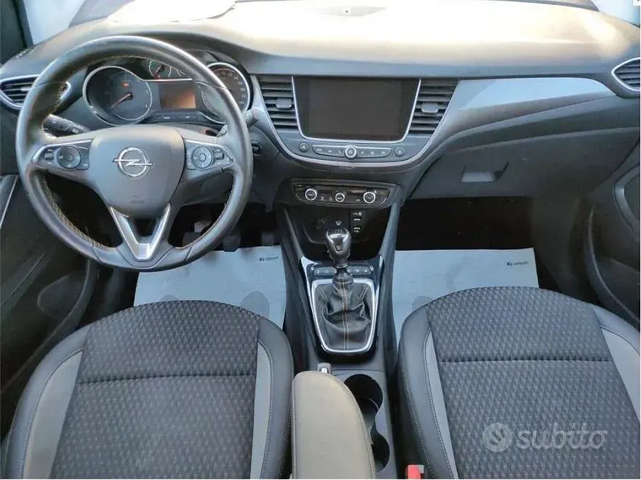 Usata Opel Crossland X Design Edition 102 CV (75 kW) 2018 Blu SUV