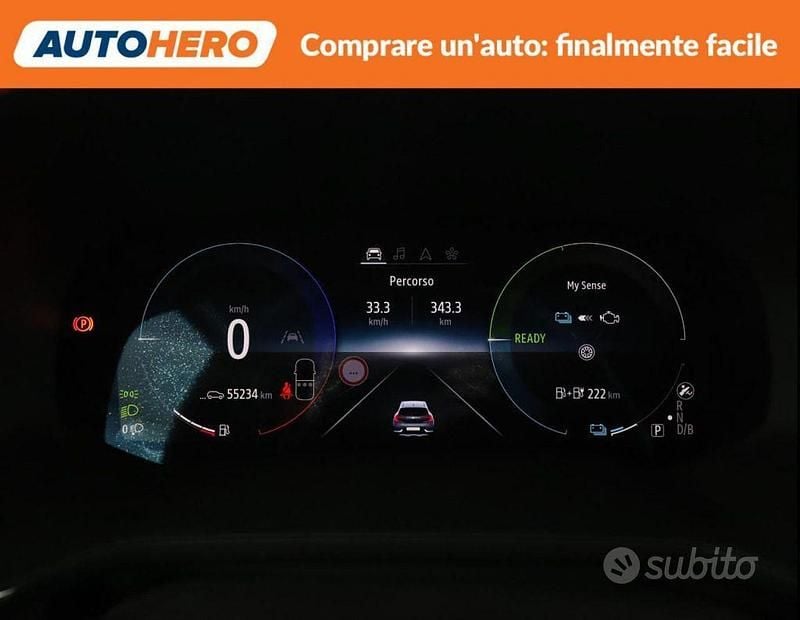 Usata Renault Captur 143 CV (105 kW) 2022 Grigio SUV