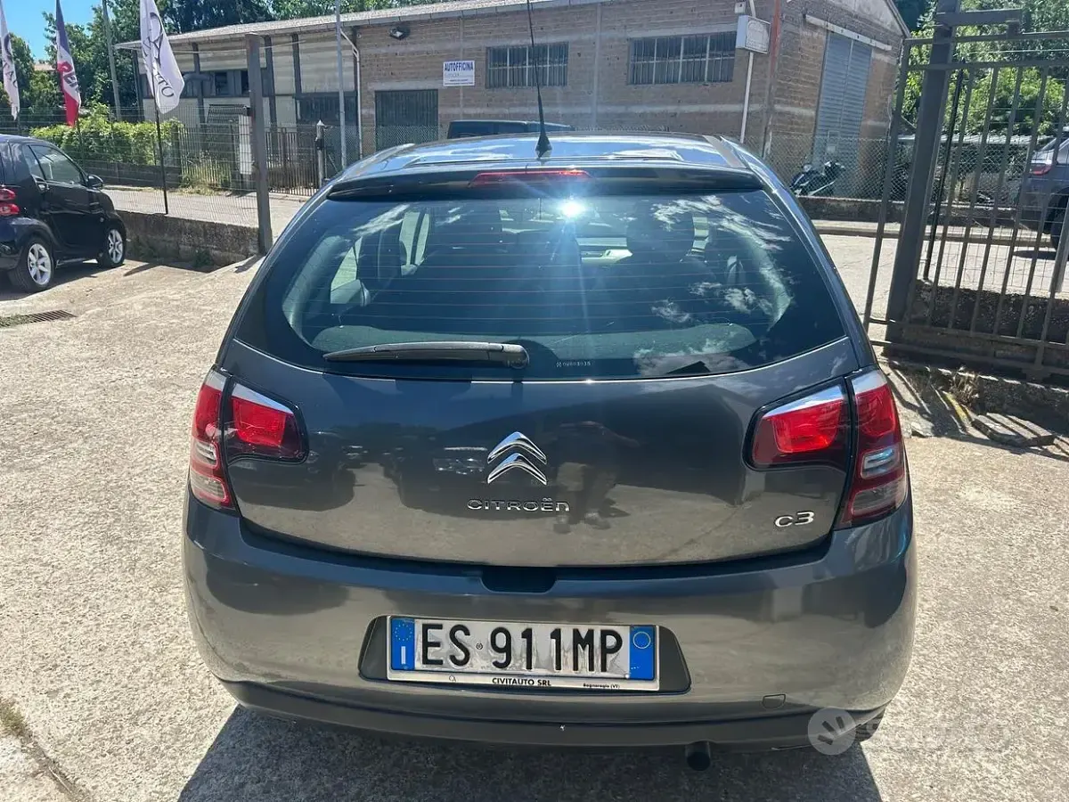Usata Citroën C3 Seduction 68 CV (50 kW) 2013 Grigio Berlina