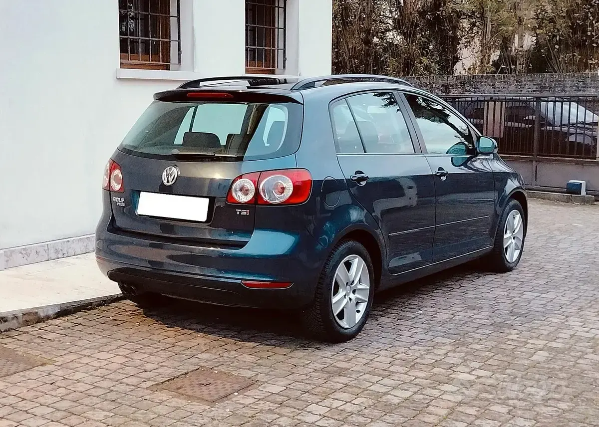 Usata VW Golf Plus Comfortline 122 CV (89 kW) 2009 Blu Monovolume