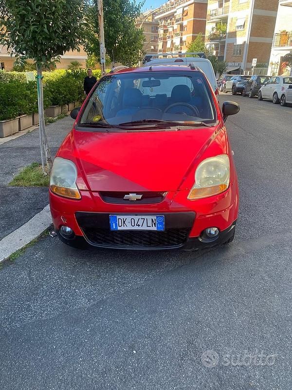 Usata Chevrolet Matiz 63 CV (46 kW) 2007 Rosso Utilitaria