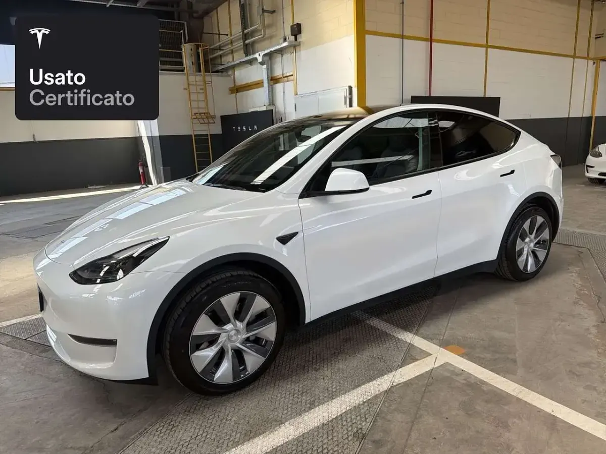 Usata Tesla Model Y Long Range AWD 258 kW (351 CV) 2022 Pearl white multicoat SUV