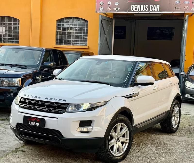 Usata Land Rover Range Rover evoque Dynamic 149 CV (109 kW) 2012 Bianco SUV
