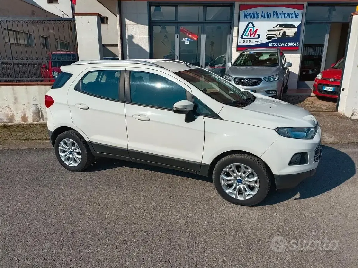 Usata Ford Ecosport 125 CV (91 kW) 2016 Bianco SUV