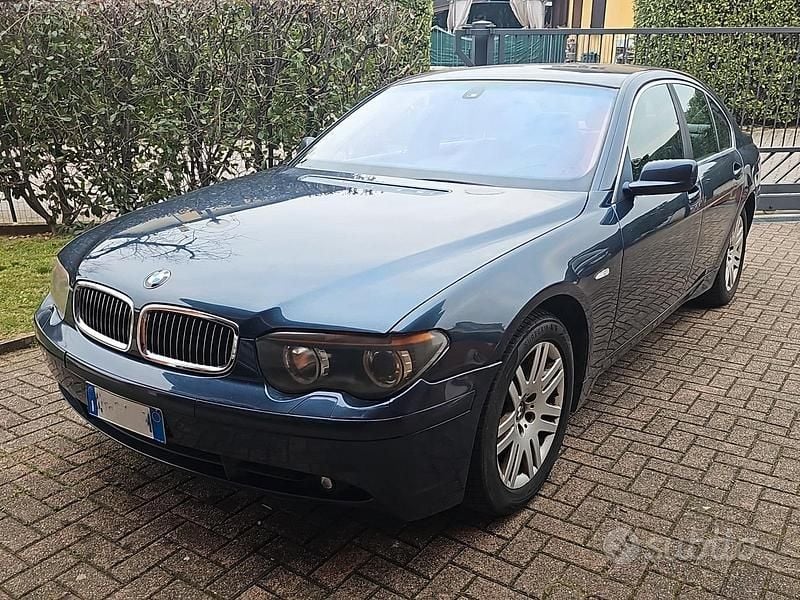 Usata BMW 730 230 CV (169 kW) 2003 Blu Berlina