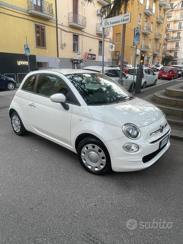 Usata Fiat 500 95 CV (69 kW) 2016 Bianco Utilitaria