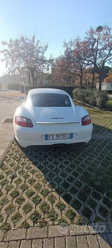 Usata Porsche Cayman 245 CV (180 kW) 2007 Bianco Coupé