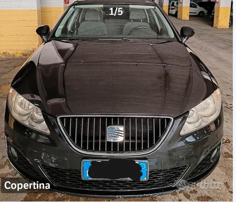 Usata Seat Exeo 120 CV (88 kW) 2009 Nero Berlina