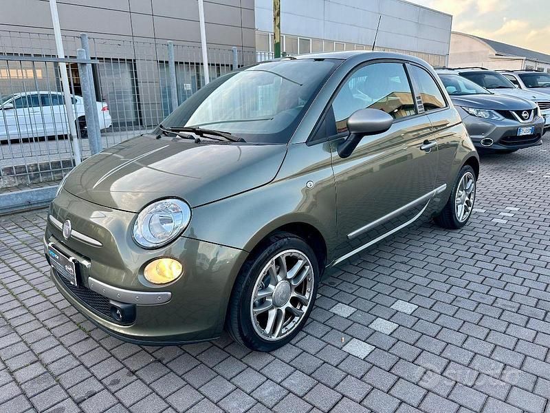 Usata Fiat 500 69 CV (50 kW) 2011 Verde Utilitaria