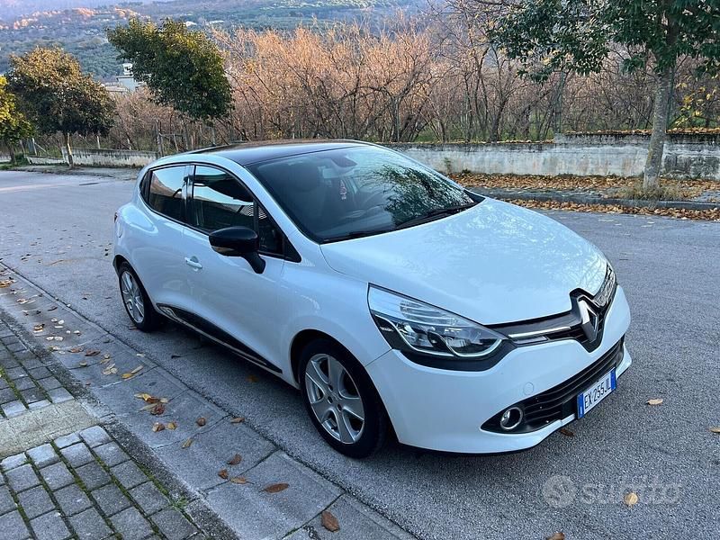Usata Renault Clio IV 90 CV (66 kW) 2014 Bianco Berlina