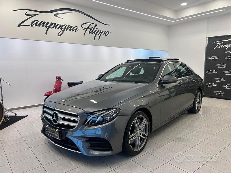 Usata Mercedes E350 AMG line 258 CV (189 kW) 2016 Grigio Berlina