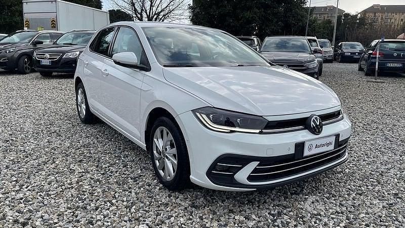 Usata VW Polo Style 110 CV (80 kW) 2021 Bianco Berlina