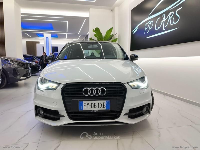 Usata Audi A1 S-Line 90 CV (66 kW) 2015 Bianco Utilitaria