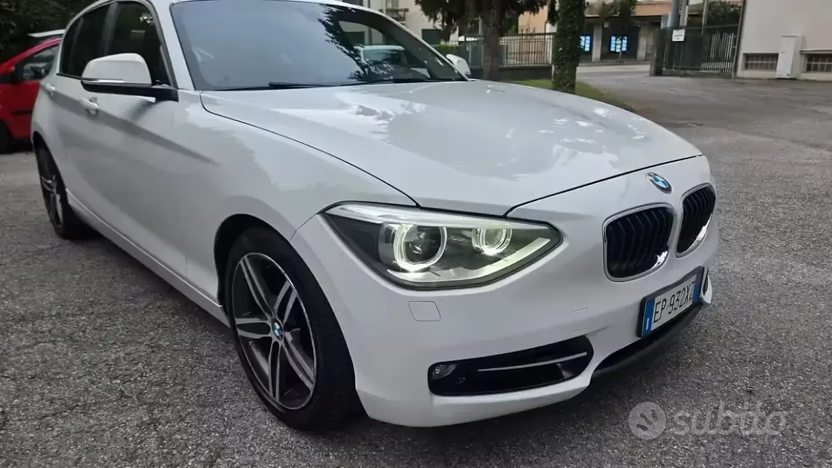 Usata BMW 116 116 CV (85 kW) 2013 Bianco Utilitaria