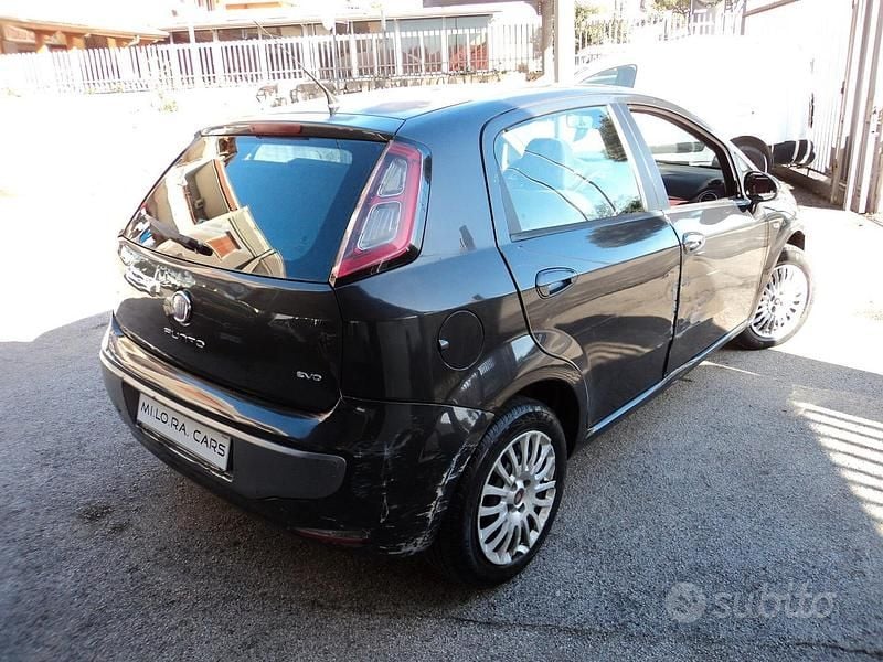 Usata Fiat Punto Active 69 CV (50 kW) 2010 Grigio Utilitaria