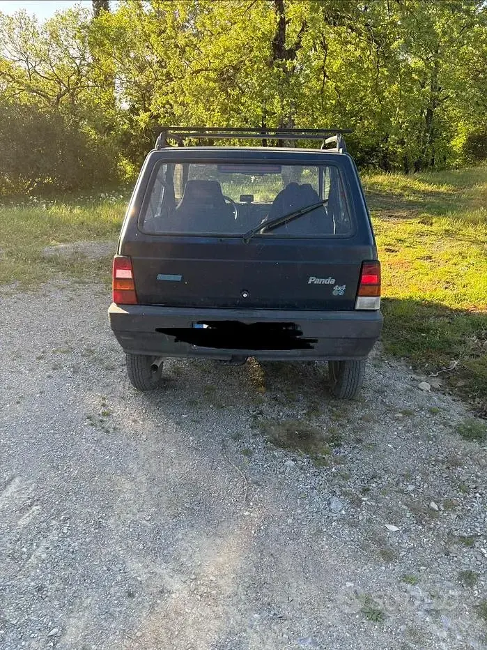 Usata Fiat Panda 4x4 50 CV (36 kW) 1993 Blu Utilitaria
