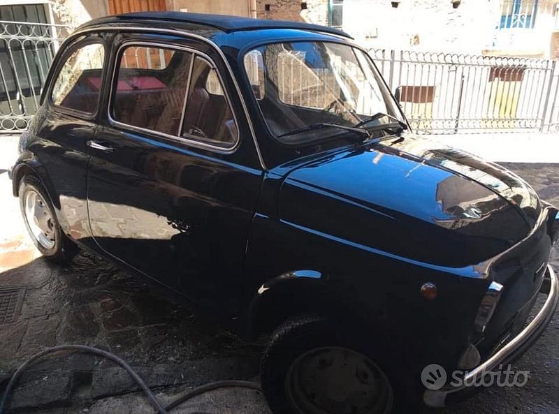 Usata Fiat 500 1970 Blu Utilitaria