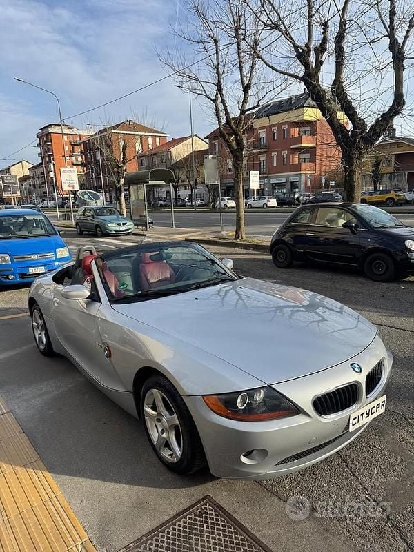 Usata BMW Z4 Sport Line 192 CV (141 kW) 2003 Grigio Cabrio