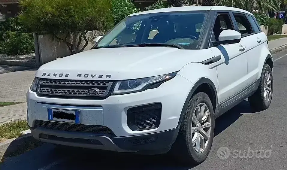 Usata Land Rover Range Rover evoque Pure 150 CV (110 kW) 2018 Bianco SUV