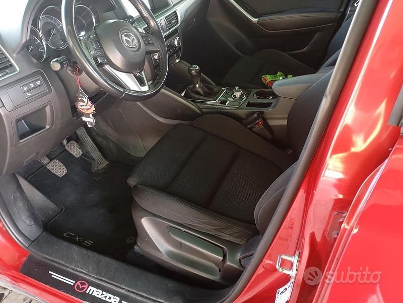 Usata Mazda CX-5 150 CV (110 kW) 2016 Rosso SUV