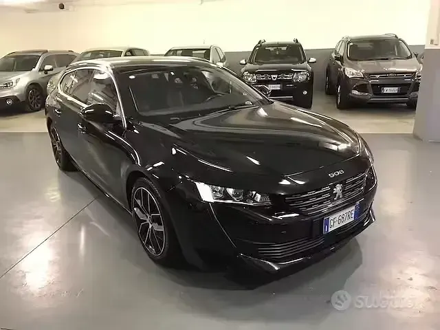 Usata Peugeot 508 Active 131 CV (96 kW) 2021 Nero Berlina