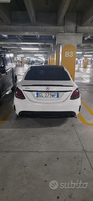 Usata Mercedes C300 245 CV (180 kW) 2016 Bianco Berlina