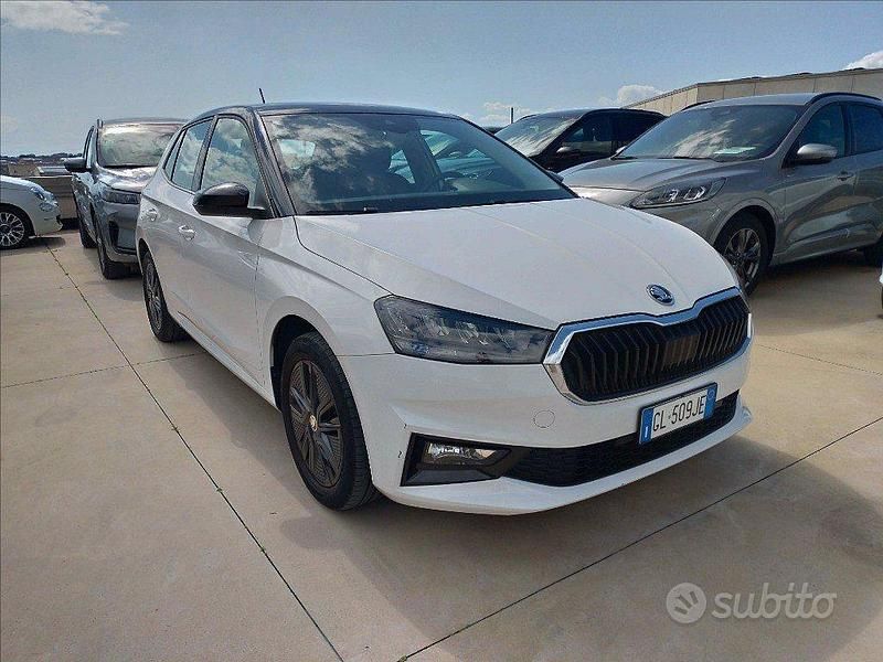 Usata Skoda Fabia Style 95 CV (69 kW) 2023 Bianco Utilitaria