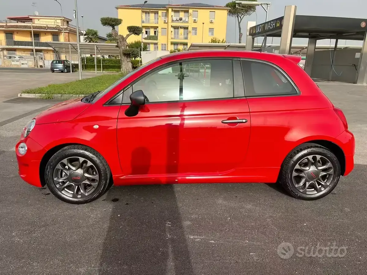 Usata Fiat 500 Sport 69 CV (50 kW) 2020 Rosso Berlina