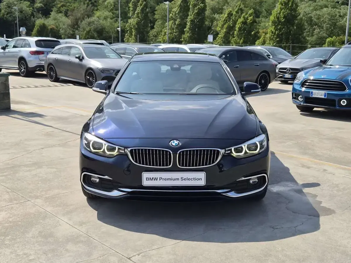 Usata BMW 420 Gran Coupé Luxury Line 190 CV (139 kW) 2019 Blu/azzurro Coupé