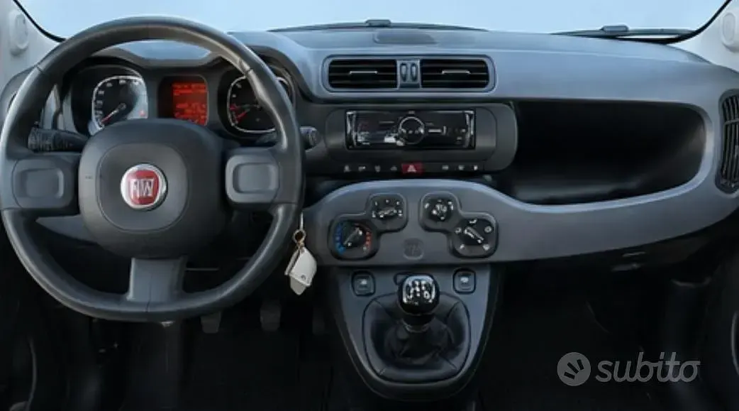 Usata Fiat Panda Young 85 CV (62 kW) 2014 Bianco Utilitaria