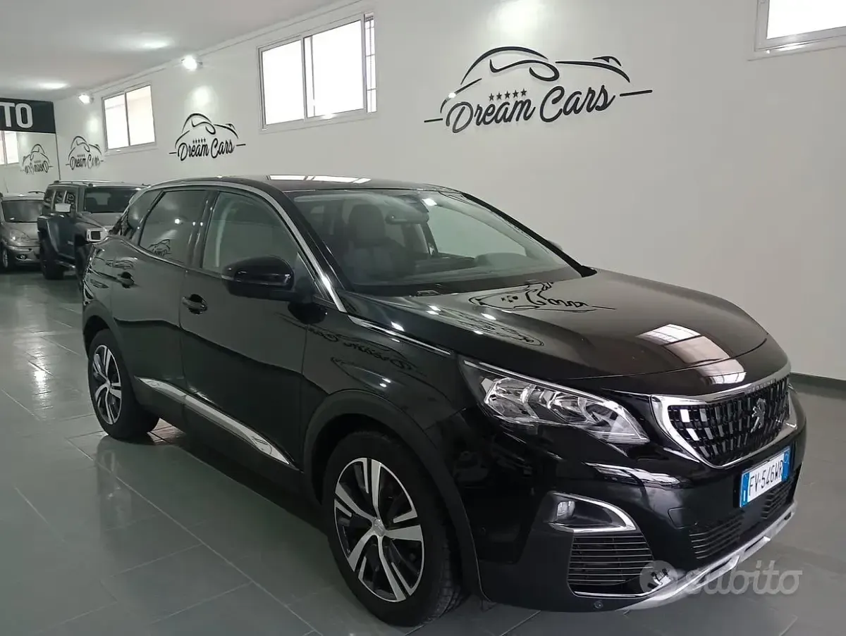 Usata Peugeot 3008 Allure 131 CV (96 kW) 2020 Nero SUV