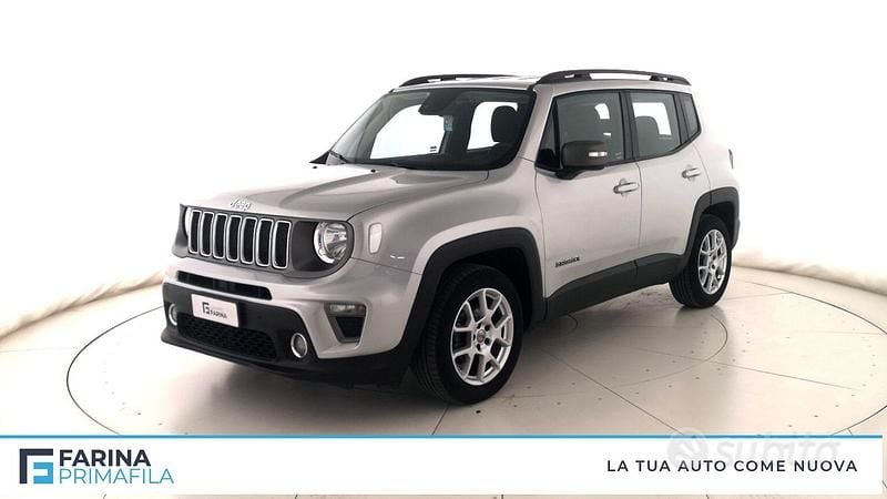 Grigio chiaro Usata 2021 Jeep Renegade Limited SUV | 13.400 € (Super prezzo) - Immagine 1/4