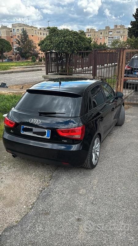 Usata Audi A1 90 CV (66 kW) 2013 Nero Utilitaria