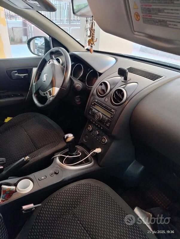 Usata Nissan Qashqai 103 CV (75 kW) 2009 Nero SUV