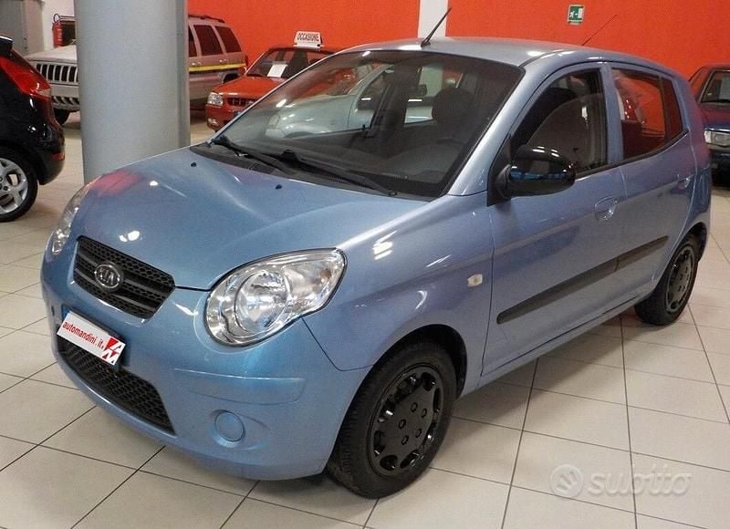 Usata Kia Picanto 60 CV (44 kW) 2008 Blu Utilitaria