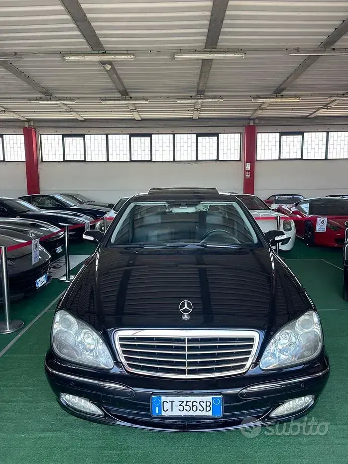 Usata Mercedes S350 245 CV (180 kW) 2005 Nero Berlina