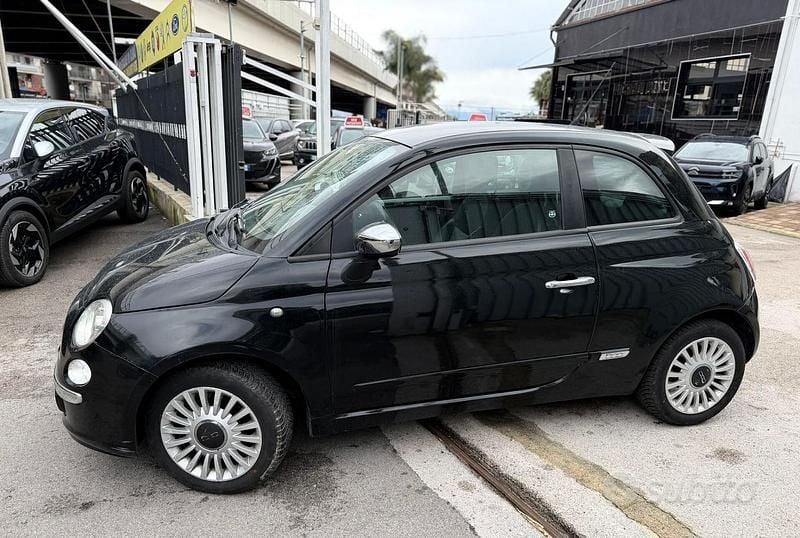 Usata Fiat 500 75 CV (55 kW) 2009 Nero Cabrio