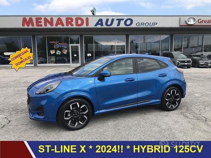 Blu/azzurro Usata 2024 Ford Puma ST-Line X SUV | 16.400 € (Super prezzo) - Immagine 1/4