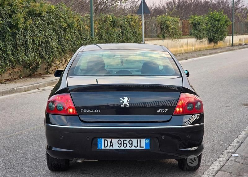 Usata Peugeot 407 Sport 136 CV (100 kW) 2006 Nero Berlina