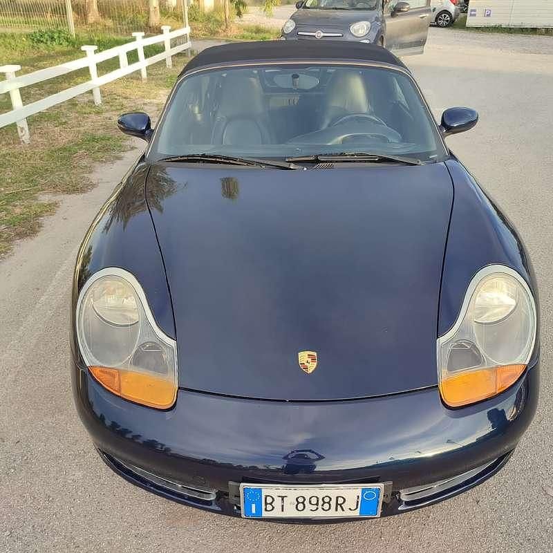 Usata Porsche Boxster 252 CV (185 kW) 2000 Blu/azzurro Cabrio