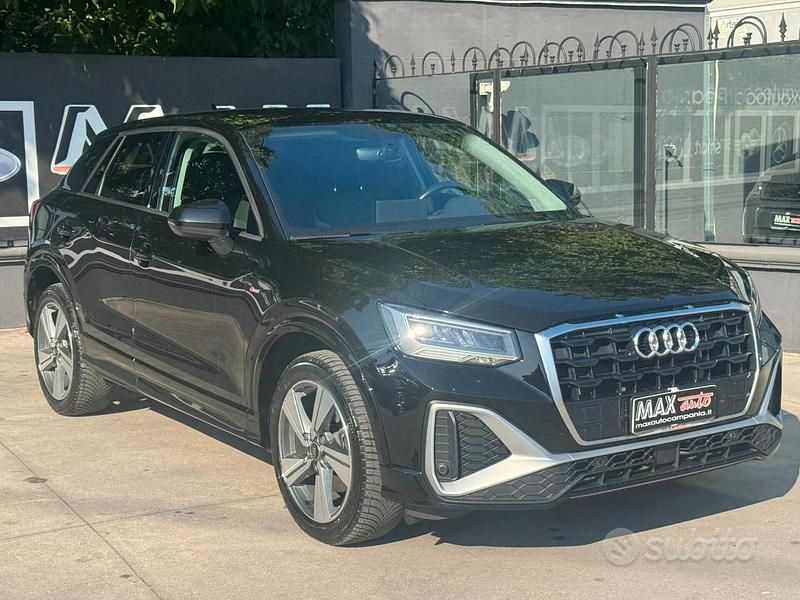 Nero Usata 2022 Audi Q2 S-Line SUV | 24.500 € (Buon prezzo) - Immagine 1/4