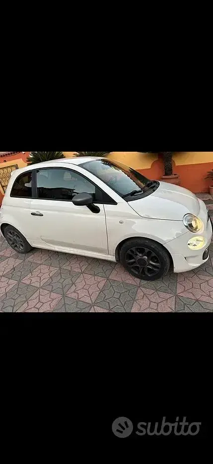 Usata Fiat 500S 95 CV (69 kW) 2017 Bianco Utilitaria